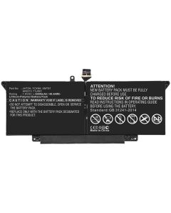 Batteri til Dell 49,28Wh 7,7V 6400mAh