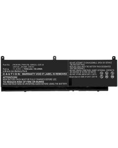 Batteri til Dell 89,49Wh 11,4V 7850mAh