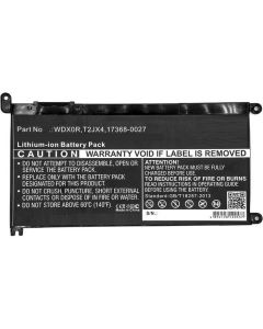 Batteri til Dell 41,61Wh 11,4V 3650mAh