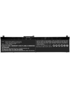 Batteri til Dell 69,30Wh 11,55V 6000mAh