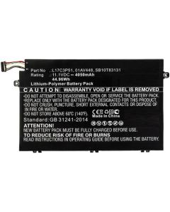 Batteri til Lenovo 39,96Wh 11,1V 3600mAh