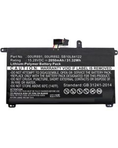 Batteri til Lenovo 30,40Wh 15,2V 2000mAh