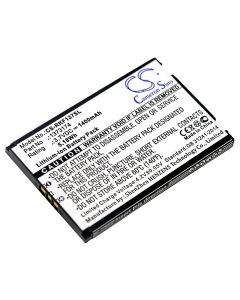 Batteri til Renkforce 1373174 3,7V 1400mAh