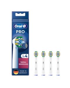 Oral-B Pro FlossAction tandbørstehoveder 4 stk. - Hvid