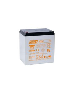 Yuasa SWL+2250-12FR Blybatteri (Flammehæmmende kasse)