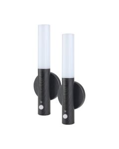 Bærbar LED sensorlamper, genopladelig - 2 stk.