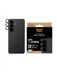 PanzerGlass® Hoops® Kameralinsebeskytter Sort S26 | S26 Plus