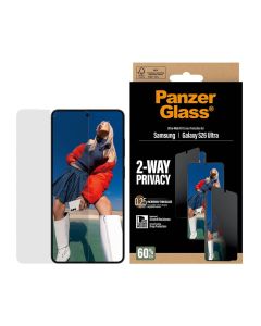 PanzerGlass® 2-Way Privacy Skærmbeskyttelse Samsung S26 Ultra | EasyAligner