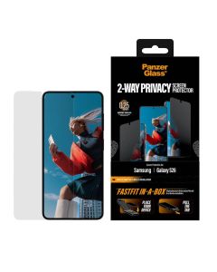 PanzerGlass® 2-Way Privacy Skærmbeskyttelse S26 | FASTFIT