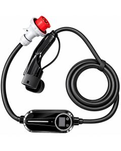 Transportabel Type 2 lader til elbil med app - 16A - 11kW - 10m