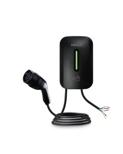 Type 2 Ladeboks til elbil - 16A - 11kW - 5m - 2x RFID