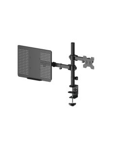 Skærmophæng 17-27" - flex arm med laptopholder