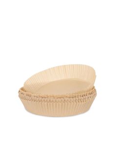 Airfryer papirforme ubleget, runde Ø20x4,5 cm - 100 stk.