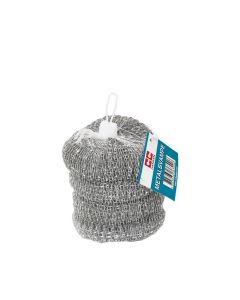 Metalsvampe i net, Ø80mm, galvaniseret, 4 stk.