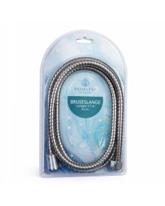AquaLeaf Bruseslange 1,5 meter, krom