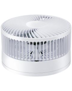 Teleskopisk USB bordventilator, opladelig,  13,5cm