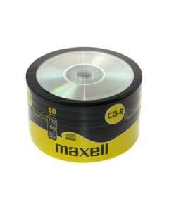 Maxell CD-R 700MB/80 Min. 52x Speed - 50 stk.