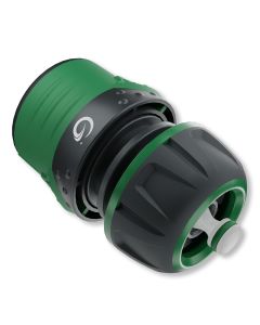 Haveslangesamler med vandstop 1/2"