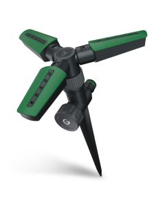 Vandingssprinkler med roterende spyd