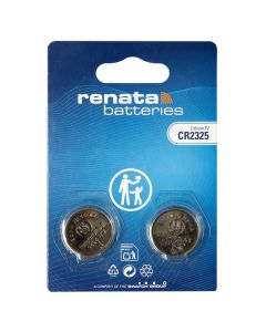 Renata CR2325 Lithium knapcellebatterier - 2 stk.