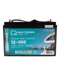 Q-Batteries Lithium batteri 12V 100Ah LiFePO4 (12-100)
