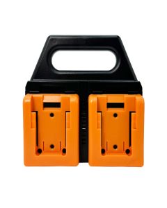 Batteriholder til Dewalt 18V - 4 batterier - vægmonteret