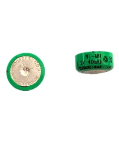 Genopladelig 1,2V Ni-MH knapcellebatteri 40mAh