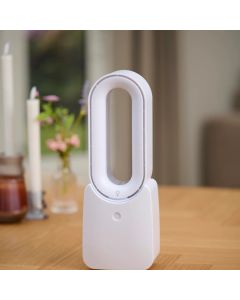 Opladelig bordventilator, USB-C, 3 hastigheder