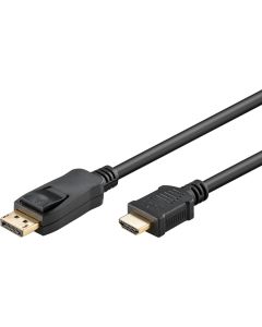 Goobay DisplayPort til HDMI kabel, 4K/30Hz - 3m