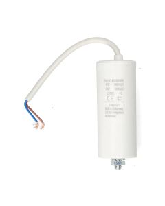 Kondensator CBB60 20µF 450V med kabel