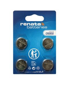 Renata CR2032 (4 stk.) Højkapacitets Lithium Knapcelle