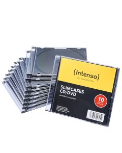 Intenso CD/DVD tomme slim covers - 10 stk.