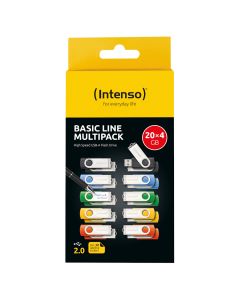 Intenso® 20x4GB USB-stiks Multipakke