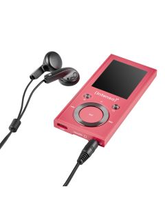 Intenso® MP3-afspiller 64GB BT m/ skærm & høretelefoner - Rosa