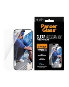 PanzerGlass® Skærmbeskyttelse Apple iPhone 18 Pro Max | Classic Fit