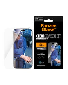 PanzerGlass® Skærmbeskyttelse Apple iPhone 18 Pro | Classic Fit