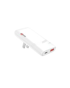 Skross USB Multiport GaN rejselader 65W - 1xUSB-C/1xUSB-A
