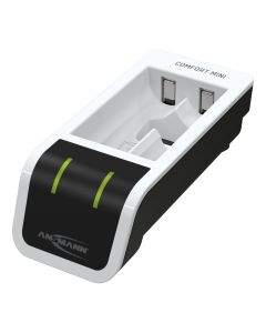 Ansmann Comfort Mini Hurtigoplader med USB-indgang til AA/AAA