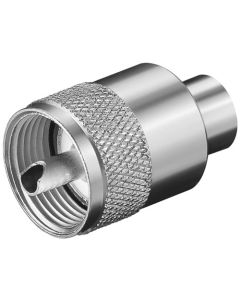 UHF stik til max, 6mm kabel - 1 stk.