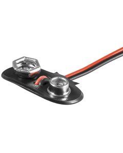 1x 9V Blok batteriholder