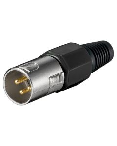 Mikrofon stik, 3-pins