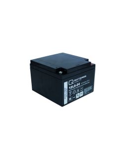 Q-Batteries 12LS-24 12V 24Ah AGM batteri