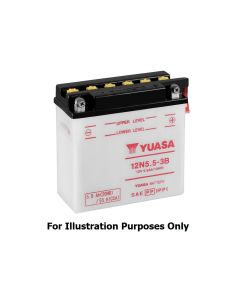 Yuasa 12N10-3A-2 (Uden Syre) 12V Batteri til Motorcykel