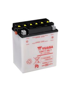 Yuasa 12N11-3A-1 (Uden Syre) 12V Batteri til Motorcykel