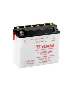 Yuasa 12N7B-3A (Uden Syre) 12V Batteri til Motorcykel