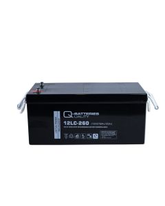 Q-Batteries 12LC-260 / 12V - 278Ah deep cycle AGM batteri (Forbrugsbatteri)