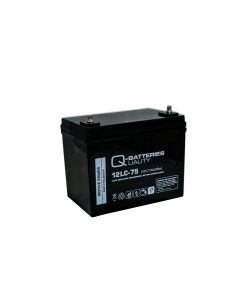Q-Batteries 12LC-75 12V 77Ah deep cycle AGM batteri - Forbrugsbatteri