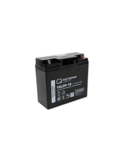 Q-Batteries 12LCP-19 12V 19Ah deep cycle AGM batteri (Forbrugsbatteri)