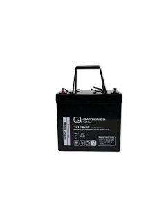 Q-Batteries 12LCP-56 12V 56Ah deep cycle AGM batteri (Forbrugsbatteri)