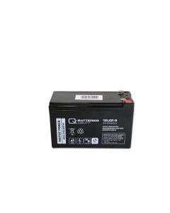 Q-Batteries 12LCP-9 12V 9Ah deep cycle AGM batteri (Forbrugsbatteri)